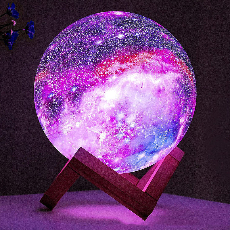 3D Printing Moon Lamp Creative USB Charging