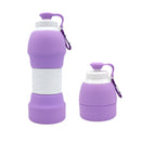 Silicone folding water bottle