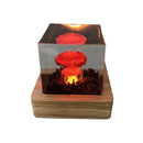 Handmade Resin Atomic Bomb Explosion Mushroom Cloud Small Night Lamp Ornaments