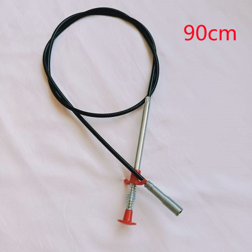 60CM Sewer Dredger Spring Pipe Dredging Tool Household Hair Cleaner Drain Clog Remover